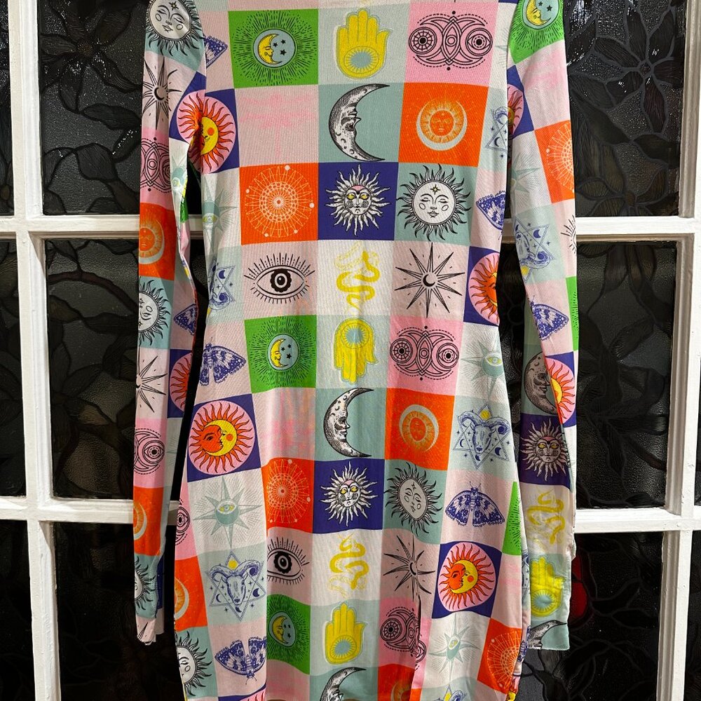 AFRM Lasso Patchwork Tarot Celestial Festival Col… - image 3